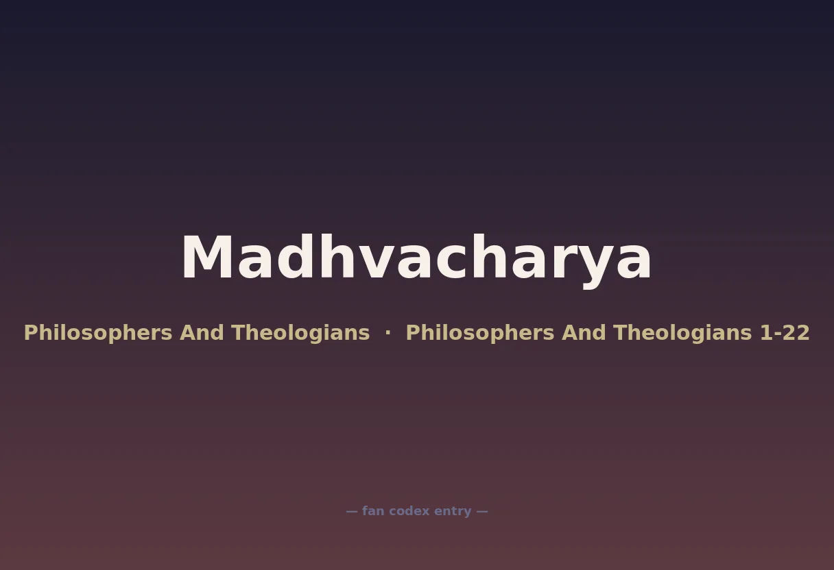 Madhvacharya