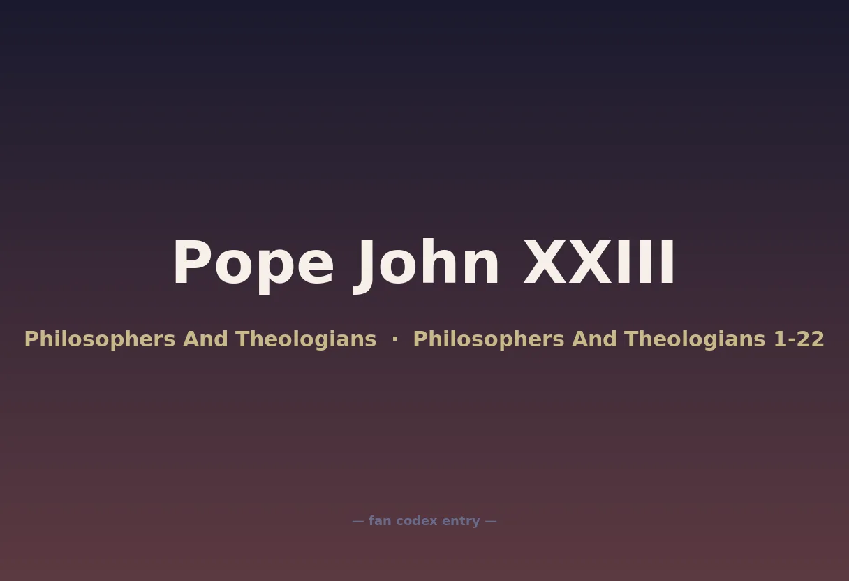 Pope John XXIII